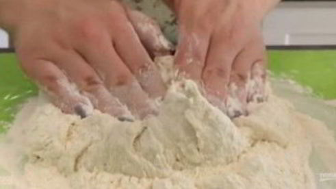 вареники с капустой на пару с зажаркой