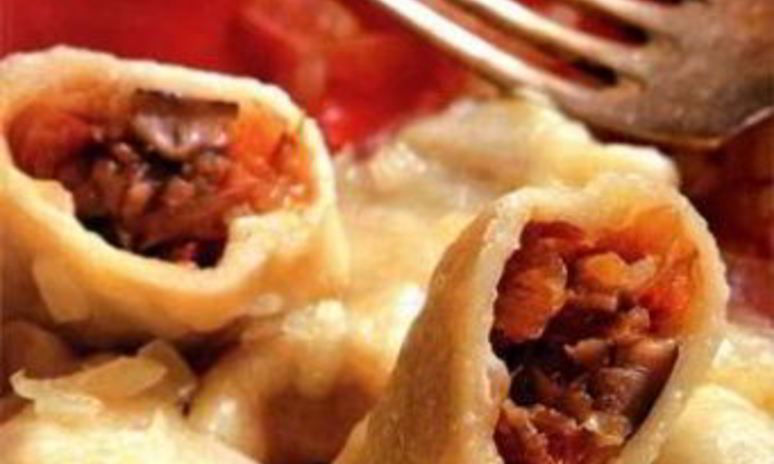 Рецепт вареников с капустой