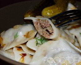 Вареники с мясом