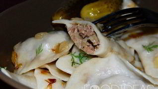 Вареники с мясом