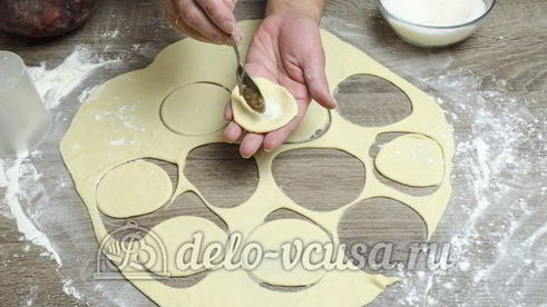 вареники с вишней