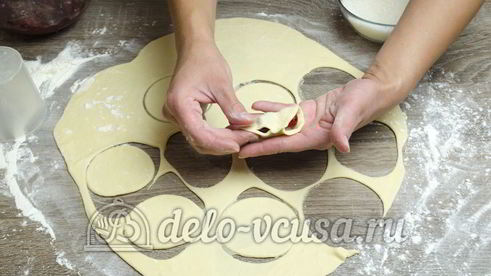 вареники с вишней