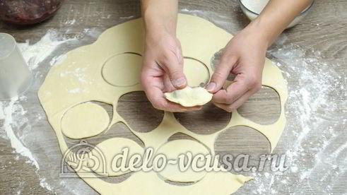 вареники с вишней