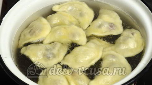 вареники с вишней