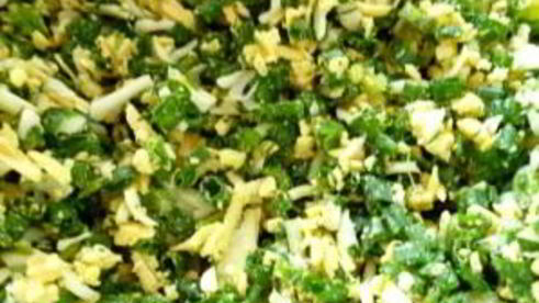 вареники со шпинатом