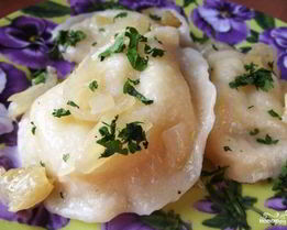 Заварное тесто для вареников