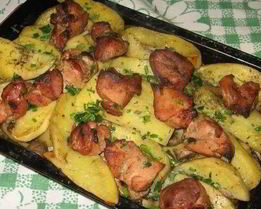 Слоеное жаркое