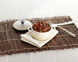 Жаркое из баранины с грибами