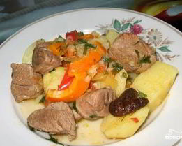 Жаркое из баранины с картошкой