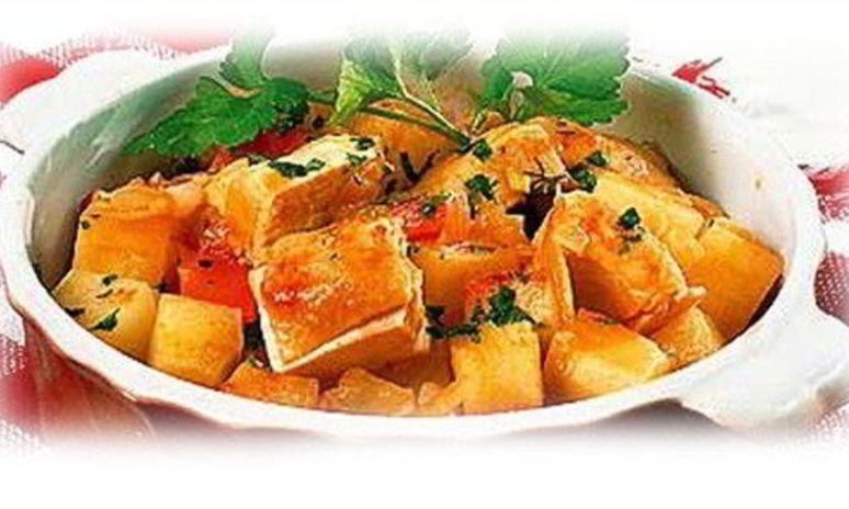 Рецепт жаркого из баранины со стручковой фасолью