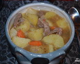 Жаркое из говядины в мультиварке