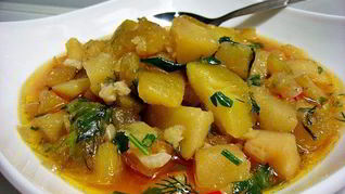 Жаркое из кабачков