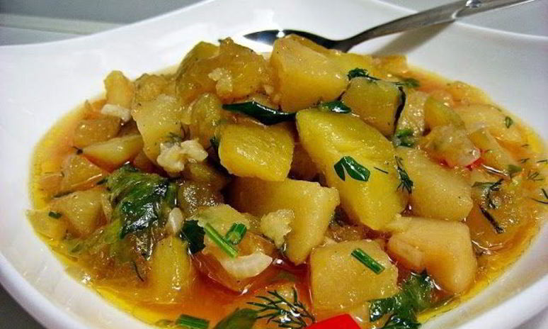 Рецепт жаркого из кабачков