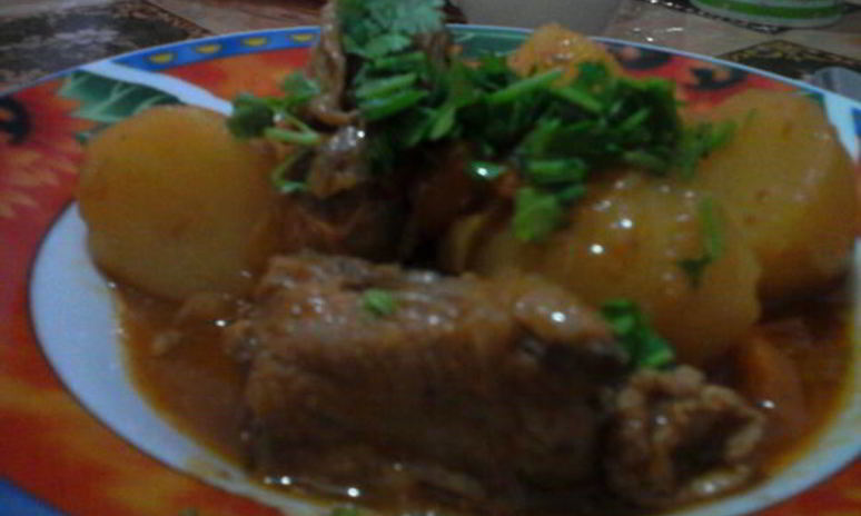 Рецепт жаркого из курицы