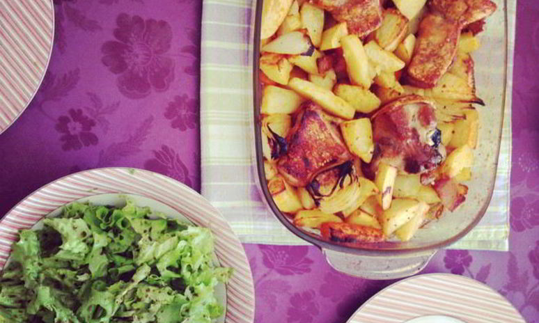 Рецепт жаркого из свинины с картошкой