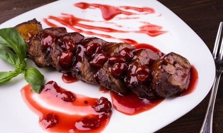 Рецепт жаркого из телятины с вишней