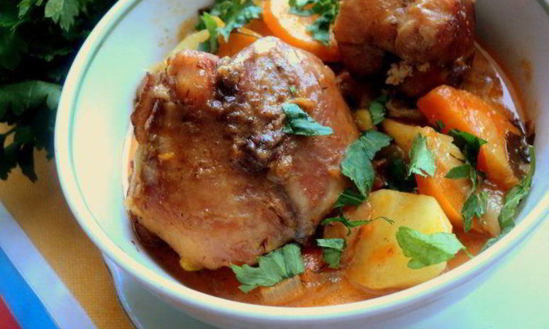 Рецепт жаркого из зайца