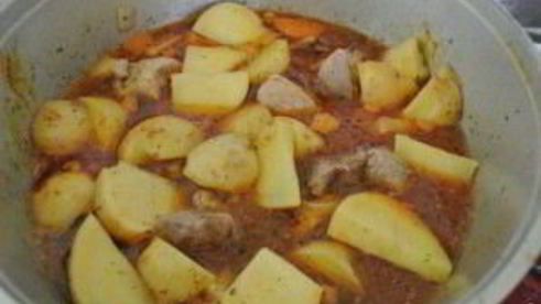 жаркое по-домашнему со свининой