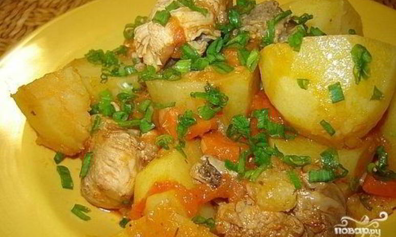 Рецепт жаркого по-узбекски