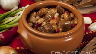 Жаркое с фасолью