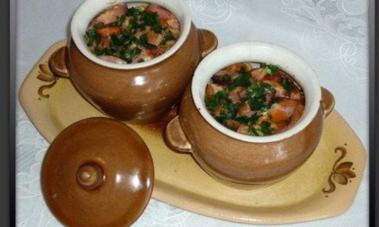 Рецепт жаркого с куриными желудками