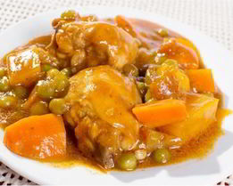 Жаркое с курицей и овощами