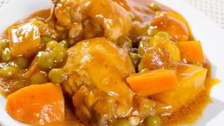 Жаркое с курицей и овощами