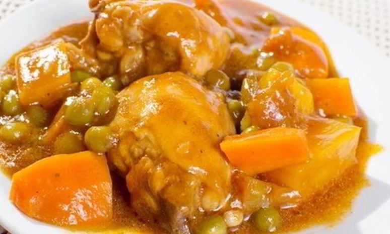 Рецепт жаркого с курицей и овощами