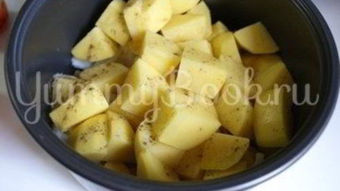 жаркое с курицей в мультиварке