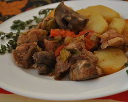 Жаркое с мясом и картофелем По-новому