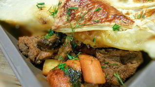 Жаркое с овощами и тыквой