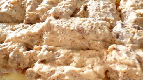 жаркое со свиными ребрышками в пикантном маринаде