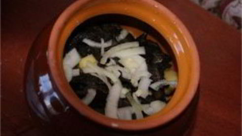 жаркое в горшочках в микроволновке