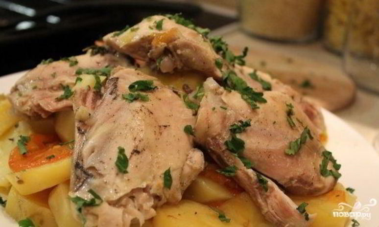 Рецепт жаркого в рукаве для запекания