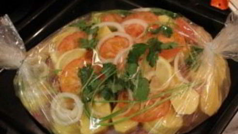 жаркое в рукаве для запекания