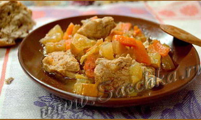 Рецепт жаркого в скороварке