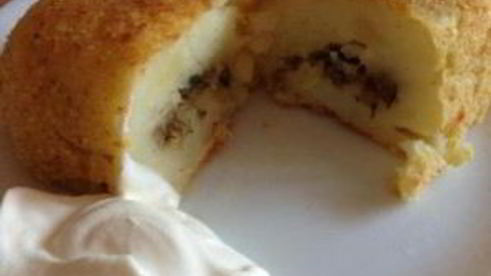 картофельные зразы с фаршем в духовке