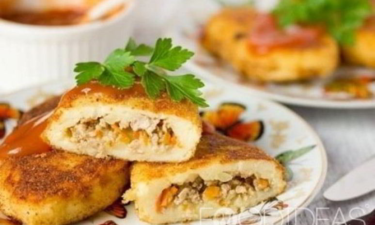 Рецепт картофельных зраз с фаршем
