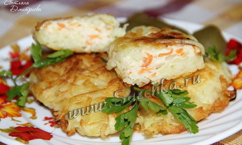 Рецепт картофельных зраз