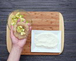 Куриные зразы с авокадо