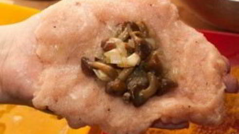 куриные зразы с грибами