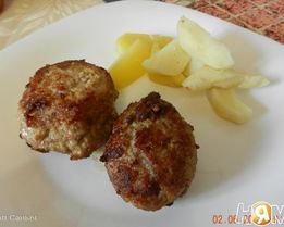 Зразы из индейки с сыром Гауда и укропом