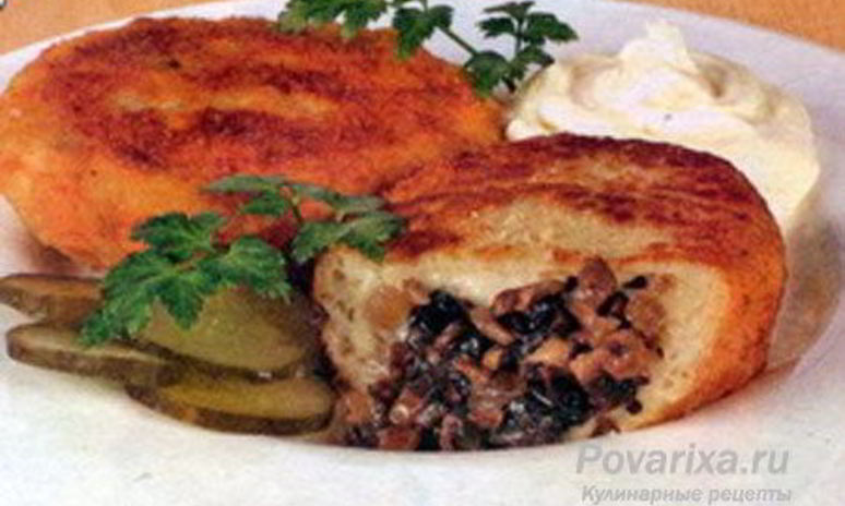 Рецепт зраз рыбных с черносливом