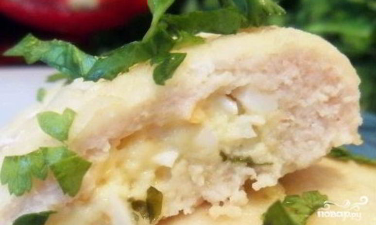 Рецепт зраз рыбных с яйцом