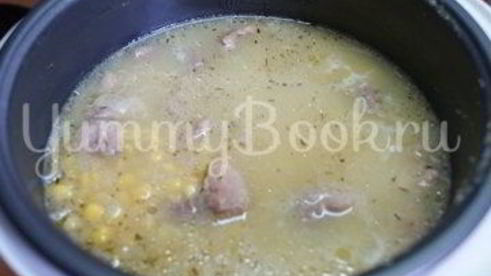 гороховая каша со свининой в мультиварке
