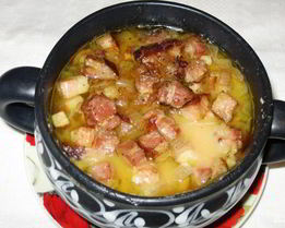 Гороховая каша в духовке