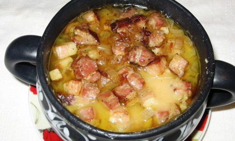 Рецепт гороховой каши в духовке