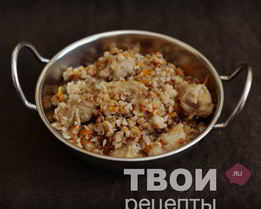 Гречка по-купечески в мультиварке