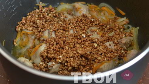 гречка по-купечески в мультиварке
