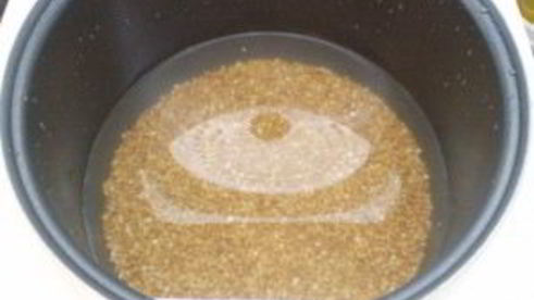 гречка под соусом